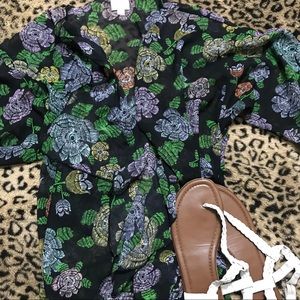 M LuLaRoe Shirley Kimono